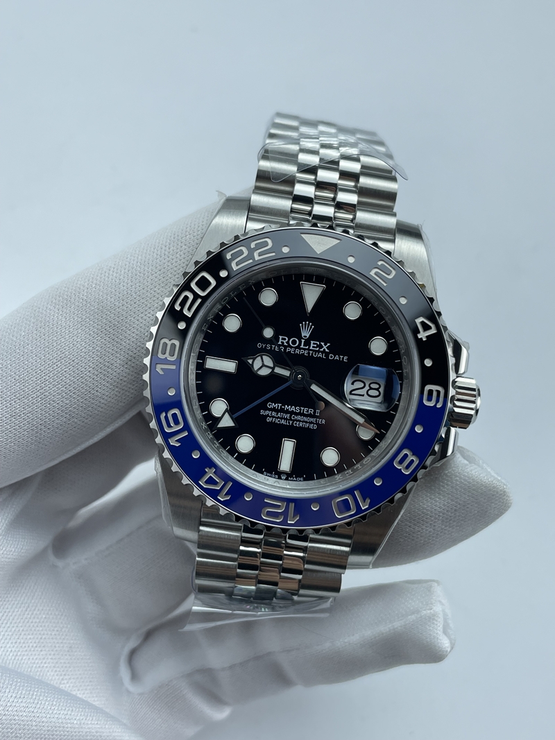 (준비완료/특급배송)NO.3514/롤렉스 배트걸 지엠티마스터2 126710BLNR QP공장