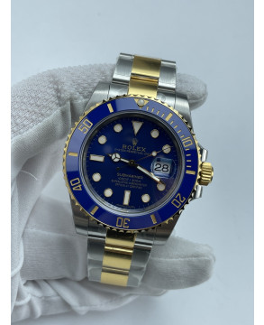 (준비완료/특급배송)NO.3559/VS공장 롤렉스 서브마리너 청콤 블루 콤비 옐로우골드 VS3135